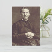 Saint John Bosco Priest en confessor Bedankkaart (Staand voorkant)