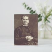 Saint John Bosco Priest en confessor Briefkaart (Staand voorkant)