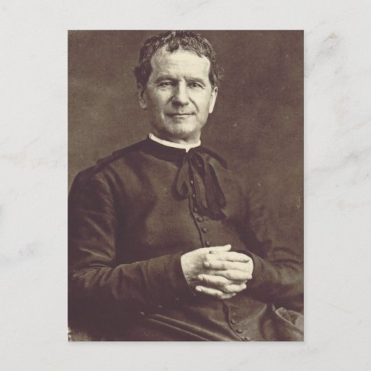 Saint John Bosco Priest en confessor Briefkaart (Voorkant)