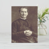 Saint John Bosco Priest en confessor Feestdagenkaart (Staand voorkant)