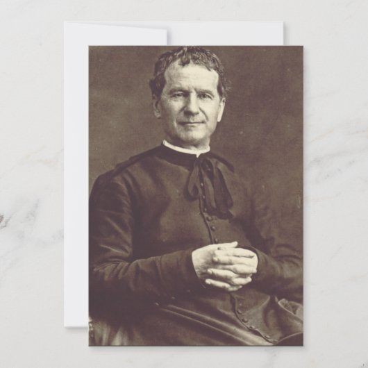 Saint John Bosco Priest en confessor Kaart (Voorkant)