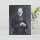 Saint John Bosco Vader en leraar van de jeugd Kaart (Staand voorkant)