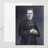 Saint John Bosco Vader en leraar van de jeugd Kaart (Voorkant / Achterkant)