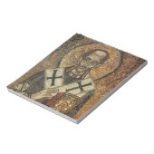 Saint John Chrysostom aartsbisschop van Constantin Notitieblok (Linkerzijde)