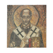 Saint John Chrysostom aartsbisschop van Constantin Notitieblok (Voorkant)