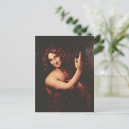 Saint John de Baptist Briefkaart (Staand voorkant)