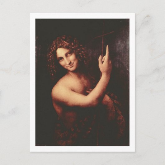 Saint John de Baptist Briefkaart (Voorkant)