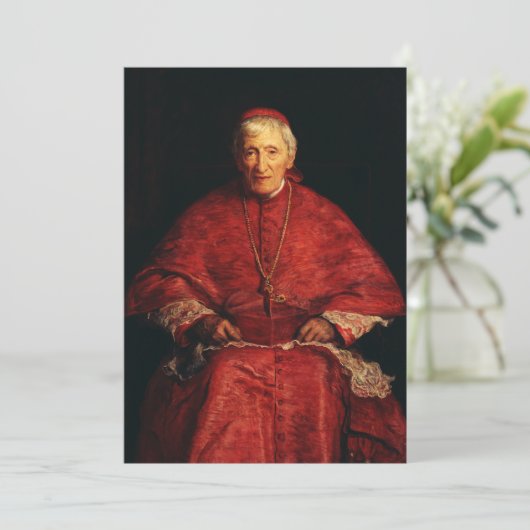 Saint John Henry Newman English theologian Kaart (Staand voorkant)