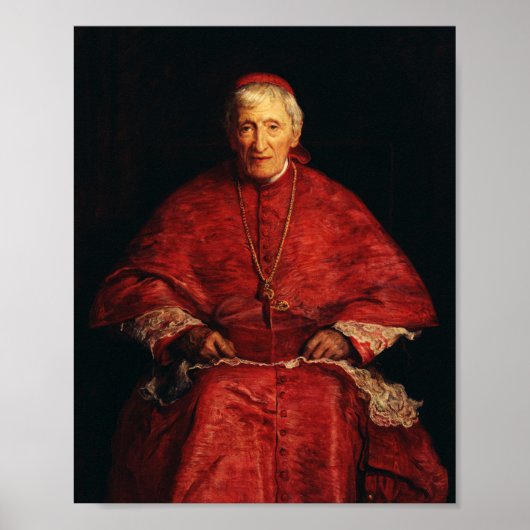 Saint John Henry Newman English theologian Poster (Voorkant)