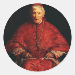 Saint John Henry Newman English theologian Ronde Sticker