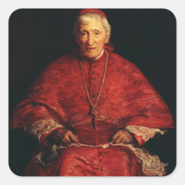 Saint John Henry Newman English theologian Vierkante Sticker