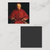 Saint John Henry Newman English theologian Vierkante Visitekaartje (Voorkant / Achterkant)