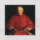 Saint John Henry Newman English theologian Vierkante Visitekaartje (Voorkant)