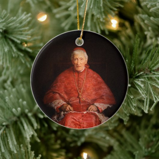 Saint John Henry Newman Keramisch Ornament (Boom)