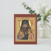 Saint John of San Francisco Prayer Card Briefkaart (Staand voorkant)