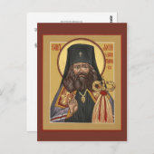 Saint John of San Francisco Prayer Card Briefkaart (Voorkant / Achterkant)