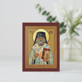 Saint John of San Francisco Prayer Card Briefkaart (Staand voorkant)