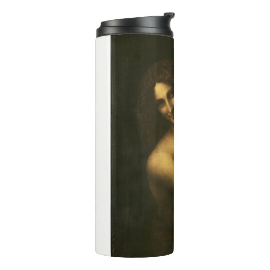 Saint John the Baptist by Leonardo da Vinci Thermosbeker (Gedraaid links)