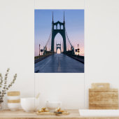 Saint Johns Bridge Poster (Keuken)