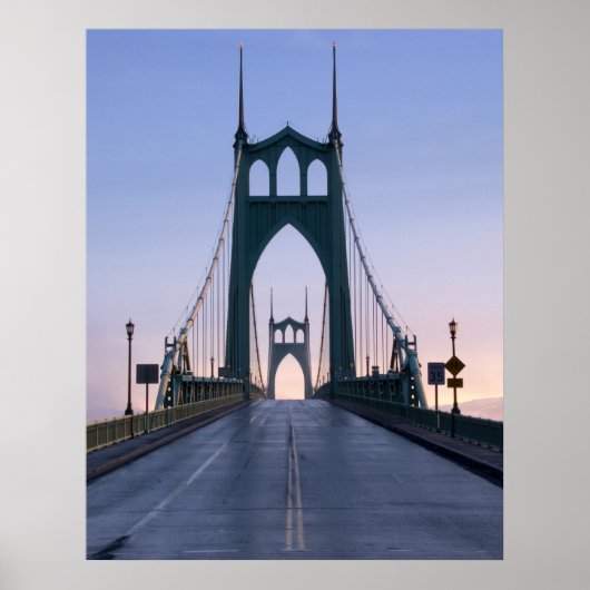 Saint Johns Bridge Poster (Voorkant)
