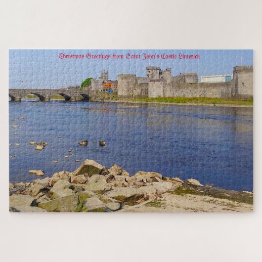 Saint John's Castle Limerick Jigzaag Puzzle Legpuzzel (Horizontaal)