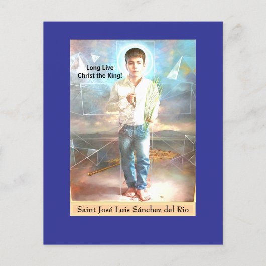 Saint José Luis Sánchez del Rio Flyer (Achterkant)