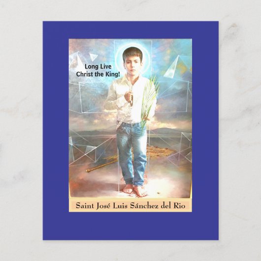 Saint José Luis Sánchez del Rio Flyer (Voorkant)