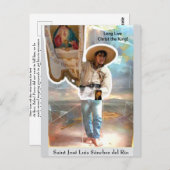 Saint José Luis Sánchez del Rio Kaart (Voorkant / Achterkant)