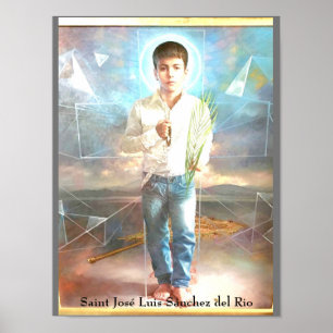 Saint José Luis Sánchez del Rio Kaart Poster