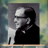 Saint Josemaria Escriva Acryl Bord (Neutraal)