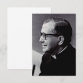 Saint Josemaria Escriva Bedankkaart (Voorkant / Achterkant)