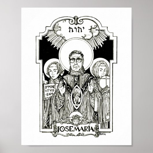 Saint Josemaria Escriva Poster (Voorkant)
