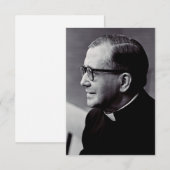 Saint Josemaria Escriva Premium Holy Card Bedankkaart (Voorkant / Achterkant)