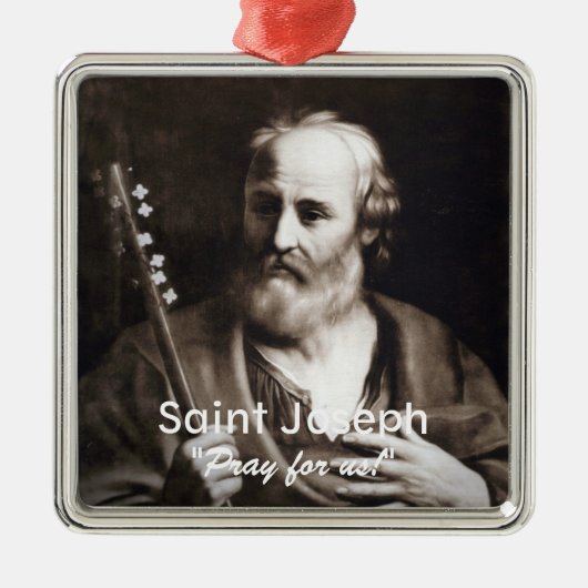 Saint Joseph Custom Ornament (Voorkant)