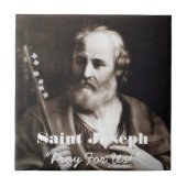 Saint Joseph Custom Tile Tegeltje (Voorkant)