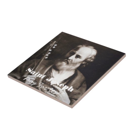 Saint Joseph Custom Tile Tegeltje (Zijkant)