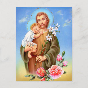 "Saint Joseph feast day" "little heilits of spring Briefkaart