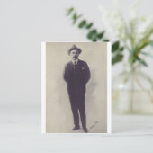Saint Joseph Gregory Hernandez Layman Briefkaart (Staand voorkant)