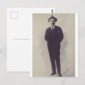 Saint Joseph Gregory Hernandez Layman Briefkaart (Voorkant / Achterkant)
