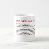 Saint Joseph Lexicon Tribute - Model van devotie Koffiemok (Center)