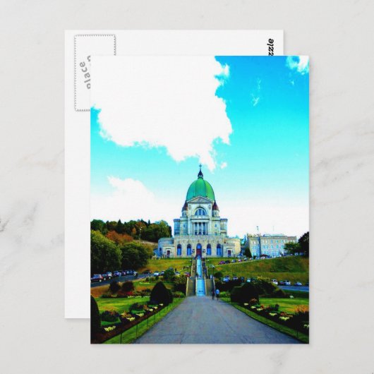 Saint Joseph Montreal chauch Briefkaart (Voorkant / Achterkant)