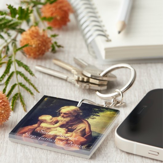 Saint Joseph Sleutelhanger (Voorkant Rechts)