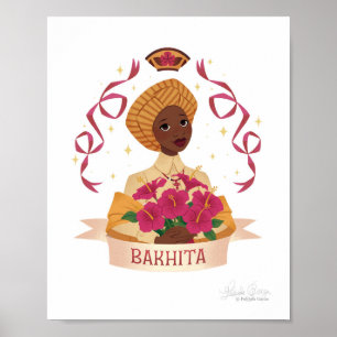 Saint Josephine Bakhita Art Print