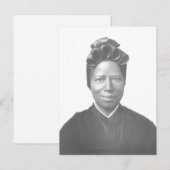 Saint Josephine Bakhita Briefkaart (Voorkant / Achterkant)