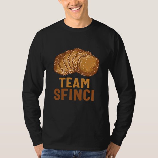 Saint Joseph's Day Team Sfinci Cute Sicilian Desse T-shirt (Voorkant)