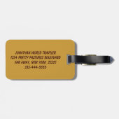 Saint Jude Bagagelabel (Achterkant horizontaal)