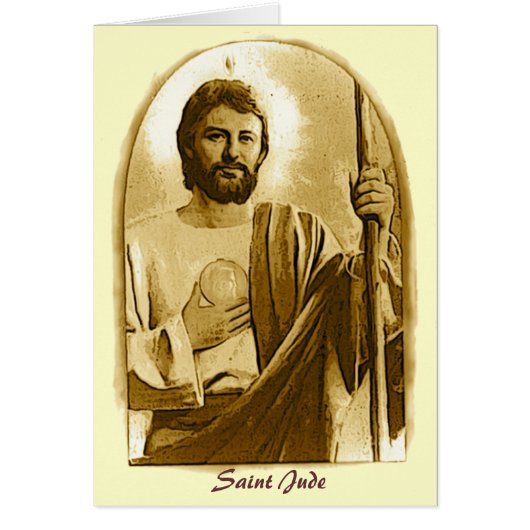 Saint Jude Blank Kaart (Voorkant)