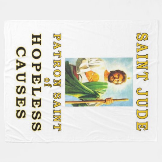 SAINT JUDE FLEECE DEKEN (Voorkant (Horizontaal))