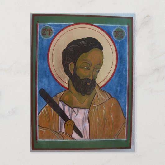 Saint Jude Icon Briefkaart (Voorkant)