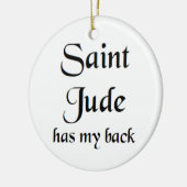saint jude keramisch ornament (Links)